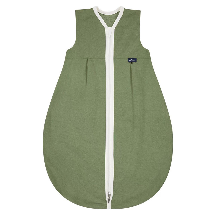 Alvi Kugelschlafsack Mäxchen Light Felpa Nap in Green, Größe 100 cm - Bild 1