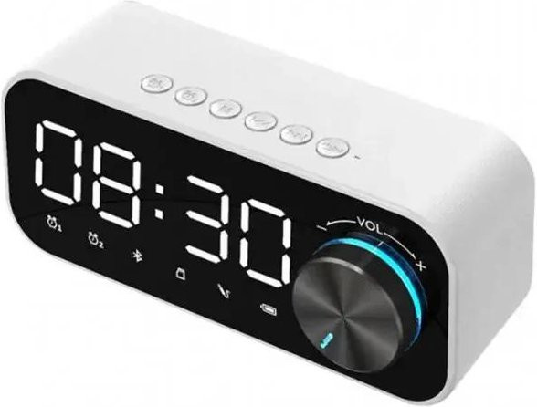 Better&Healthy Life Multifunktions-Musikplayer in Weiß mit MP3-Funktion, FM-Radio, Bluetooth-Lautsprecher und LED-Anzeige - Bild 1