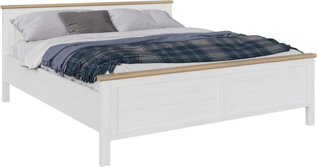 Mömax Bett Korsika in Eiche und Pinie, B/T: 180 x 200 cm - Bild 1