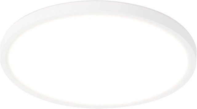 NETTLIFE LED Deckenleuchte L18 Weiß aus Kunststoff in quadratischem Design mit warmweißem Licht - Bild 1
