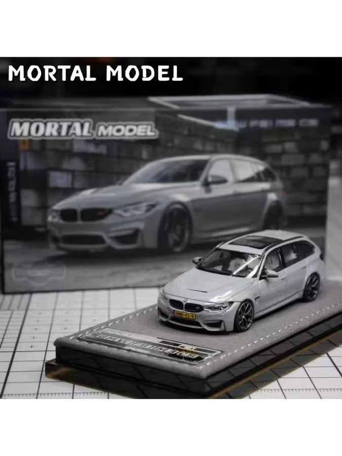 MORTAL F81 M3 Travel Edition LC500 ER34, Miniatur-Simulationsautomodell, 1:64, blau, Metall - Bild 2