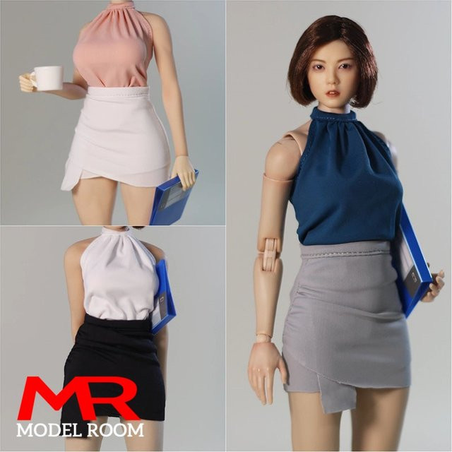 DMTOYS Büro Dame Kleidung Modell, Action Figur Körper Puppe, Zubehör - Bild 1