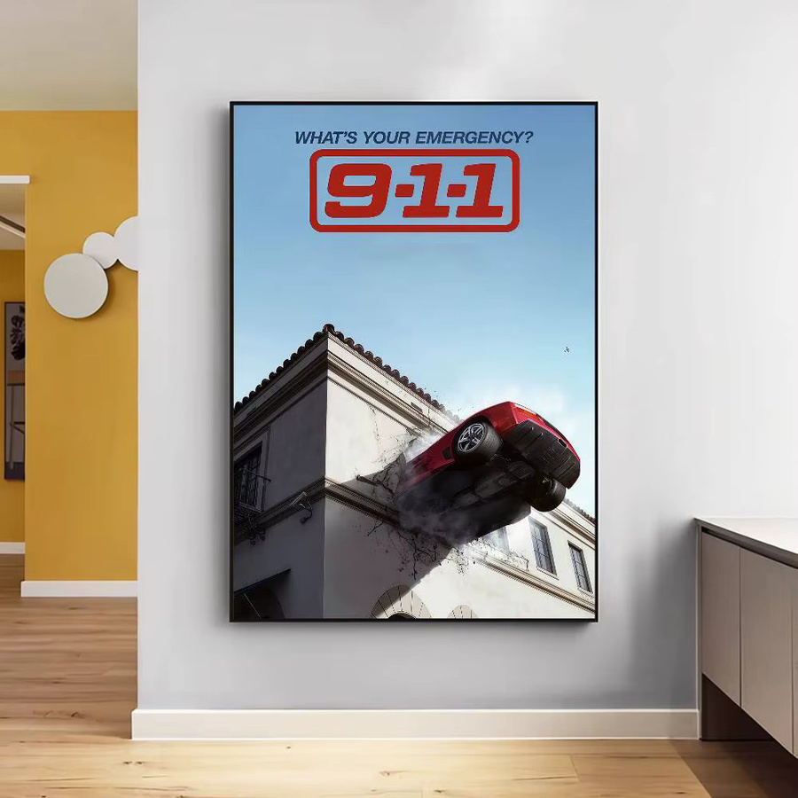 Selbstklebendes Kunstposter Nine One-Cool Story Vintage Wandaufkleber Mehrfarbig B: 15 cm, H: 10 cm - Bild 4