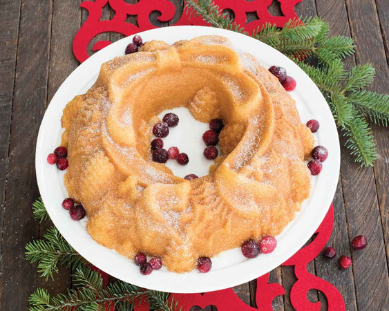 Nordic Ware Weihnachtskranz Backform