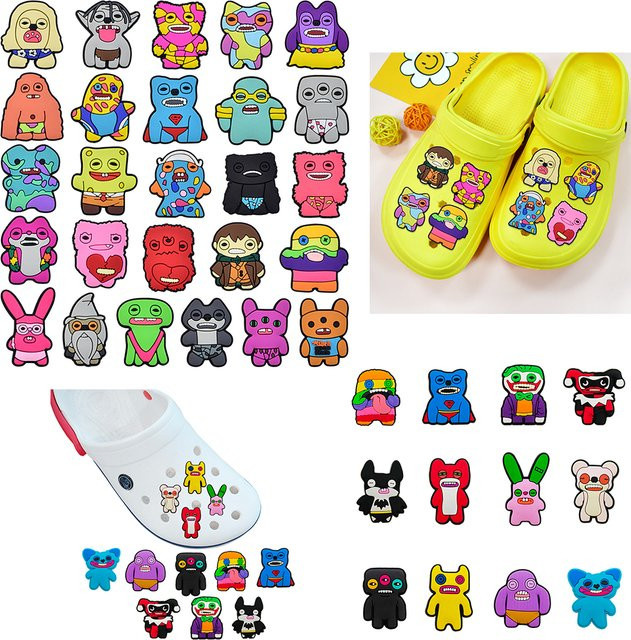 Potdemiel Charms, Cartoon Zahnmonster, Schuhanhänger für Clogs - Bild 1