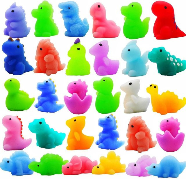 JK-ZMM Mochi Squishy Spielzeug, Dinosaurier Tier, 12/36-teiliges Set - Bild 1