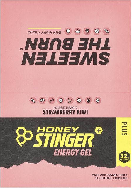 Honey Stinger Energiegel Erdbeer-Kiwi 24 x 31 g - Bild 1