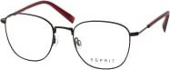 Esprit 33501 Korrektionsbrille, Vollrand, Quadratisch, Metall, Black, Unisex - Bild 1
