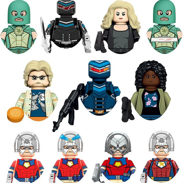 Peacemaker Vigilante Ziegel, Mini Actionfiguren, Bausteine, DC - Bild 1