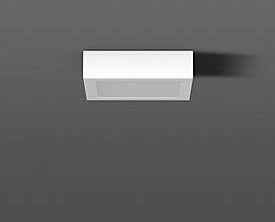 Anbaurahmen RZB für LED-Einbau- und Anbauleuchten aus Metall in Weiß, B/T/H: 17,3 x 17,3 x 5,5 cm - Bild 1