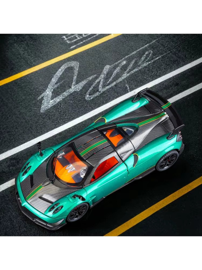 Maisto Sportwagen Simulationsmodell, 1:24, Metall, mit Licht und Sound, Rückziehfunktion - Bild 4