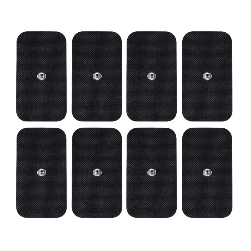 Selbstklebende Elektrodenpads von Yinhang in Schwarz für TENS und Akupunkturtherapie, Maße: 5 x 9 cm - Bild 4