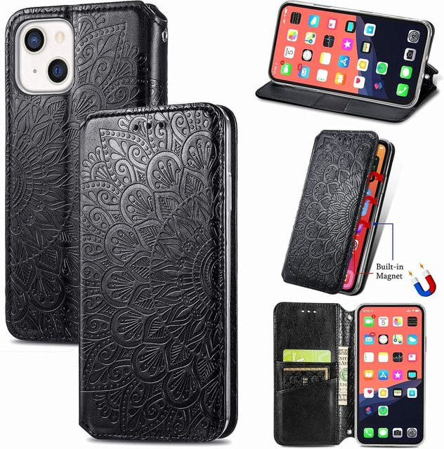 Schutzhülle für Apple iPhone 13 mini Case in Schwarz - Bild 1
