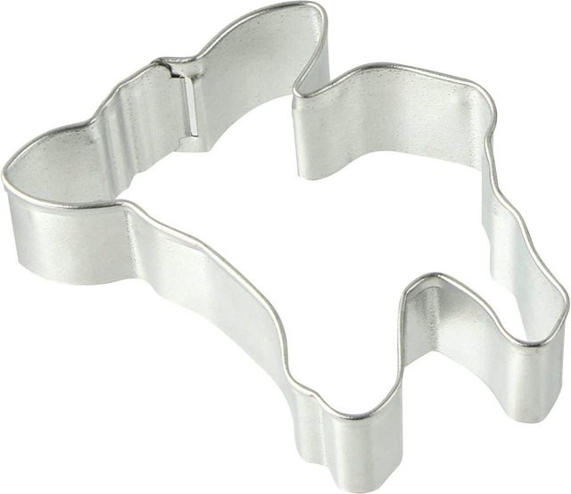 Zenker Ausstecher Schaf aus Metall, Farbe: Silber, B: 8,3 cm, H: 7,8 cm - Bild 1