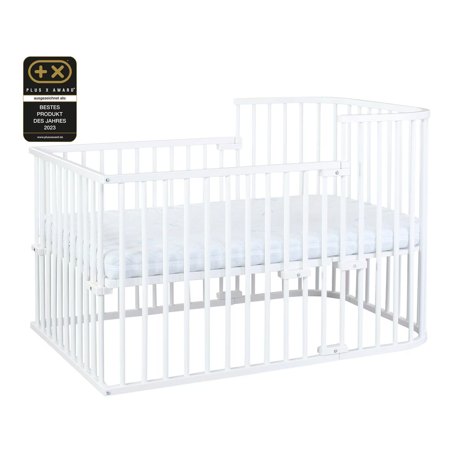 Babybay Umbausatz für Beistellbett Maxi und Boxspring aus Buchenholz in Weiß oder Braun - Bild 1