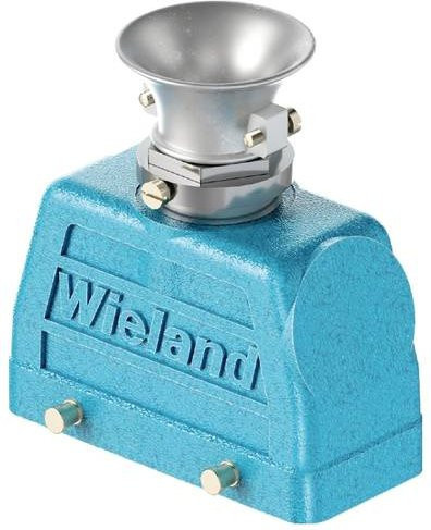Wieland Electric Gehäuseoberteil 70.352.2436.3 aus Zink in Türkis - Bild 1