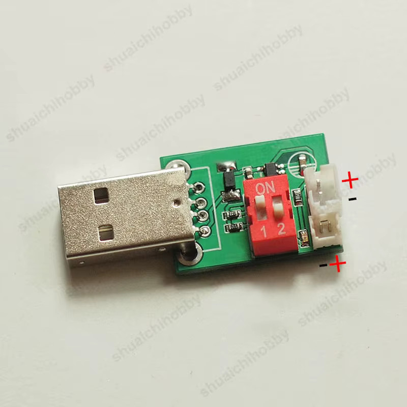 2er-Set SHUAICHI Lithium-Batterie Ladeboard mit USB-Interface für DIY-Montage, Farbe: Grün - Bild 2