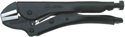 C.K. Gripzange Gerade T3641 aus Chrom-Vanadium-Stahl, Schwarz, Spannweite: 0 - 40 mm, Länge: 250 mm - Bild 1