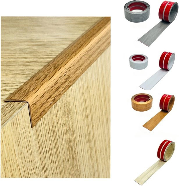 Flexible Eckzierleiste zum Aufkleben für Innen- und Außenwände, Braun, Breite: 4 cm, Länge: 2 m - Bild 1