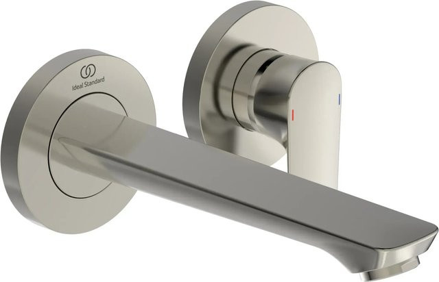 Ideal Standard Wand-Waschtischarmatur Connect Air Einhebelmischer mit 18,5 cm Ausladung in Silver Storm - Bild 1
