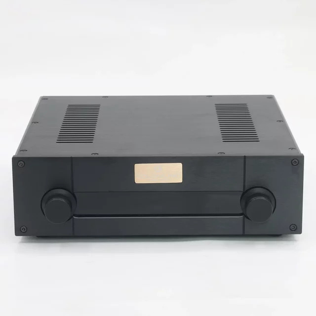SENGTERBELLE JC2 Klasse A Stereo-Vorverstärker in Schwarz mit 128 Lautstärkestufen und Fernbedienung - Bild 1