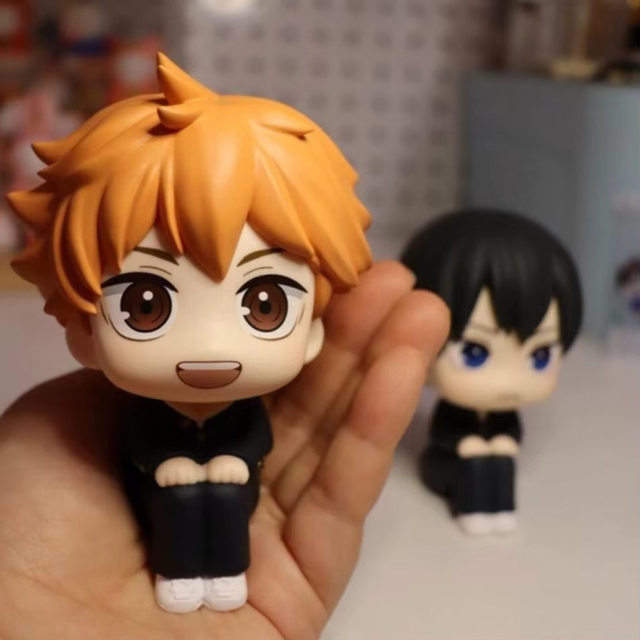 Bandai Hinata Shoyo Tobio Kageyama Anime-Figur, 2er-Set, 10cm - Bild 3