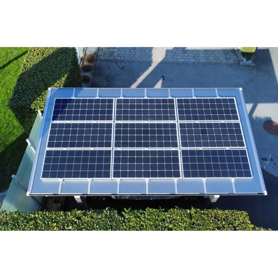 Ximax Solar-Erweiterungs-Set für Carport Linea Standardlänge B: 495,4 cm, T: 272,6 cm - Bild 2