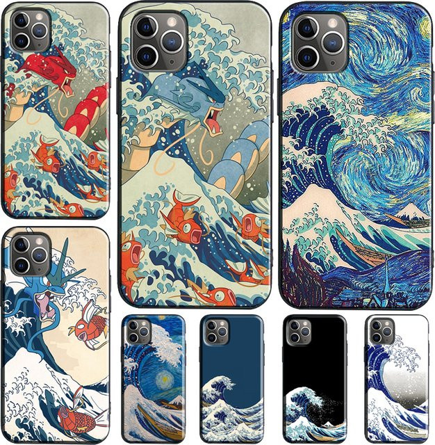 Handyhülle Die Große Welle vor Kanagawa für Samsung Galaxy S26 S25 S24 S23 S22 S21 S20 Ultra FE in Multicolour - Bild 1