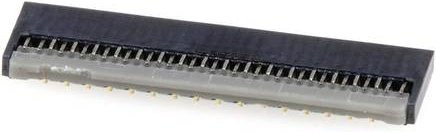 Molex FFC/FPC-Anschluss 5047543300 mit 33 Polen in Schwarz - Bild 1