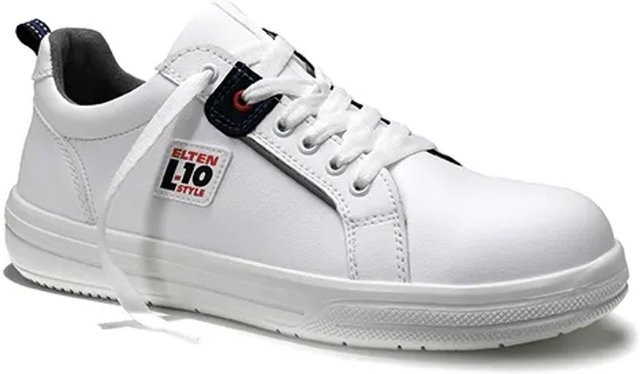 Elten Sicherheitshalbschuh Ghost Low ESD S3 in Grau-Weiß Größe 38 - Bild 1