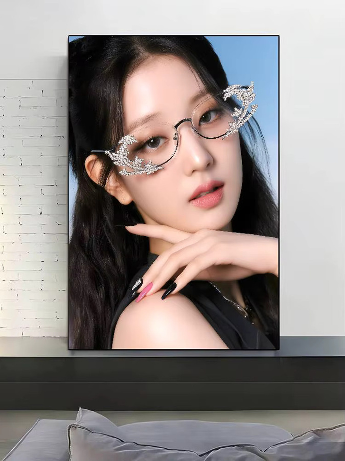 Wonyoung Anime selbstklebendes Wandbild in Multicolour als moderne Tapete für dein Schlafzimmer - Bild 7