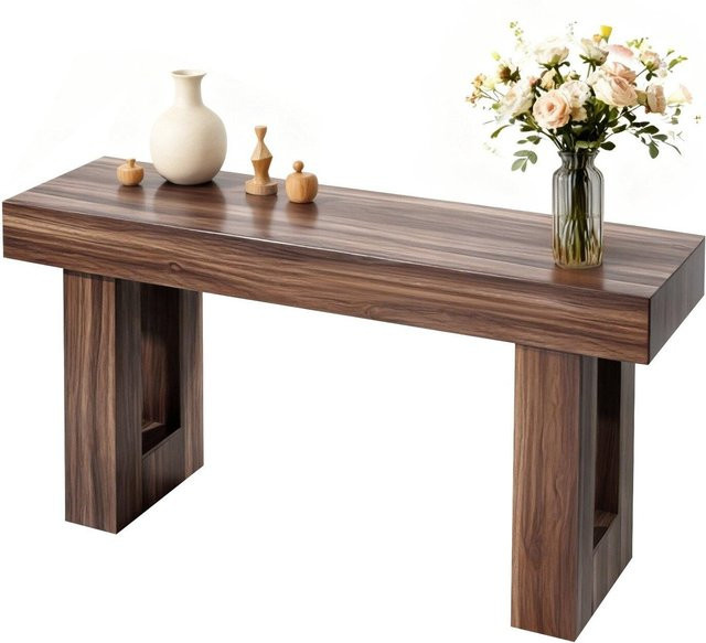 Buying Solutions MB Konsolentisch im Bauernhaus-Stil aus Holz, braun, B/T/H: 160 x 35 x 85 cm - Bild 1