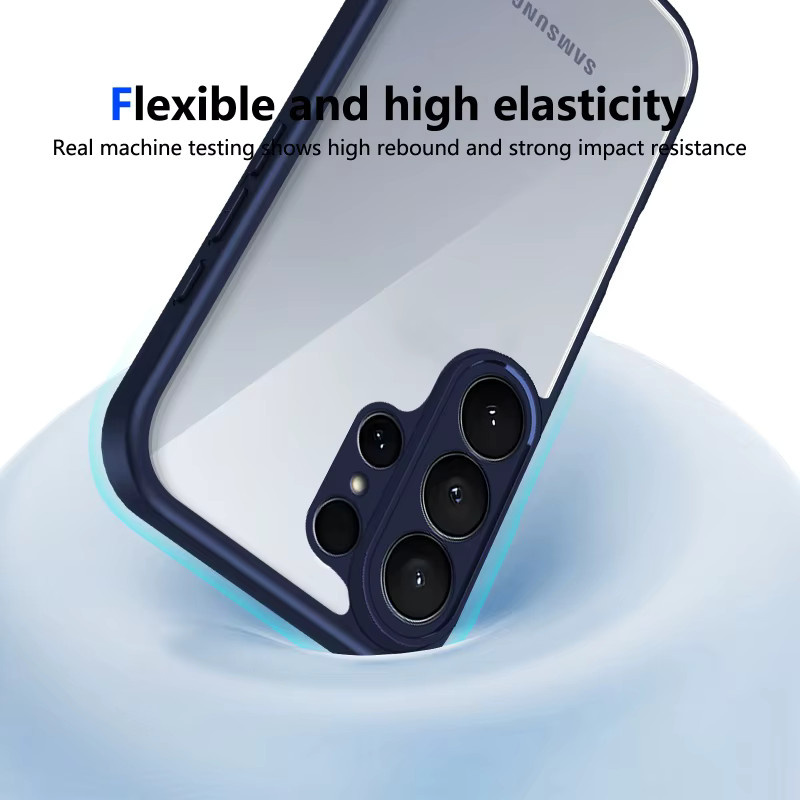Transparente Matte Acryl Schutzhülle für Samsung Galaxy S26 S25 S24 S23 S22 Ultra Plus FE und weitere Modelle - Bild 5