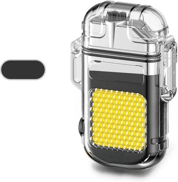 Lanzhong Outdoor LED Tragbare USB-Beleuchtung, Wasserdicht und Winddicht, Schwarz - Bild 1