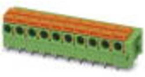 Phoenix Contact Federkraftklemmblock 1890358, Polzahl 8, grün, 50 Stück - Bild 1