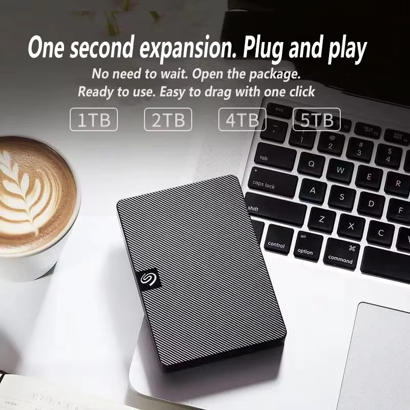 Seagate Externe SSD Tragbare Festplatte USB 3.0 Schwarz - Bild 3