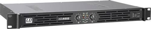 LD Systems LDXS400 PA Verstärker in Schwarz mit 200W RMS Leistung pro Kanal an 4 Ohm - Bild 1