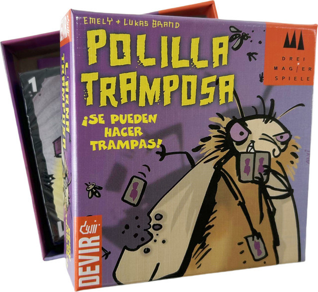 Devir Mogel Motte Polilla, Brettspiel, ab 3 Jahren - Bild 1