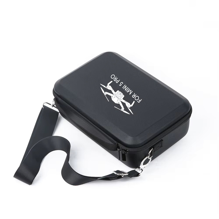 TEQW Schultertasche für DJI Mini 5 Pro RC 2 Fernsteuerung und Zubehör, Grau - Bild 4