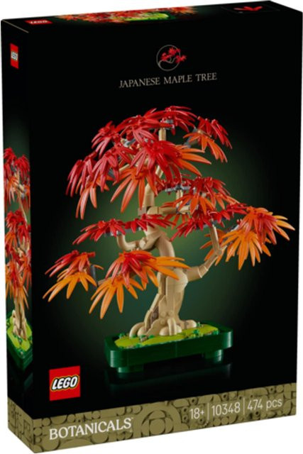 LEGO Botanicals Japanischer Roter Ahorn Bonsai-Baum Konstruktionsspielzeug - Bild 3