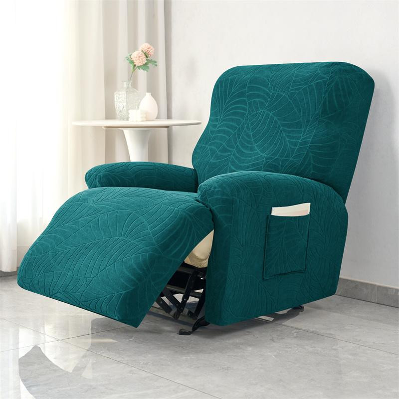 Wasserabweisender Relaxsesselbezug aus Jacquard-Stretch-Material für 1 Sitzer, 4er-Set, Rutschfest und Waschbar - Bild 4