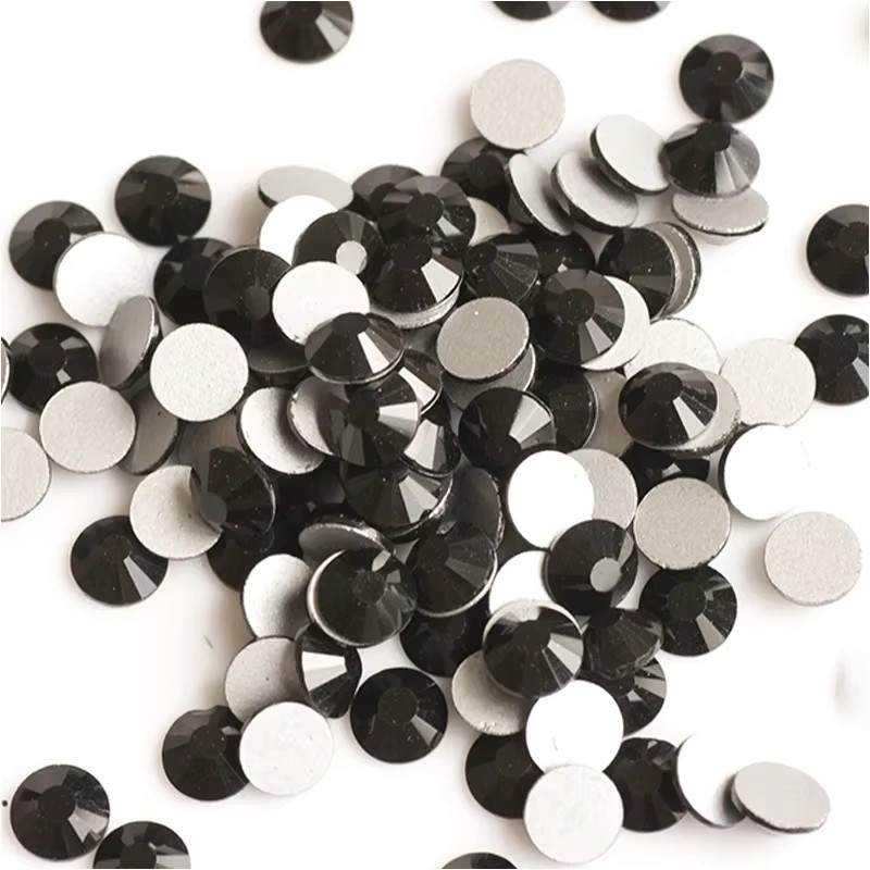 YANRUO Strassstein für Nagelkunst, schwarz, glänzend - Bild 1
