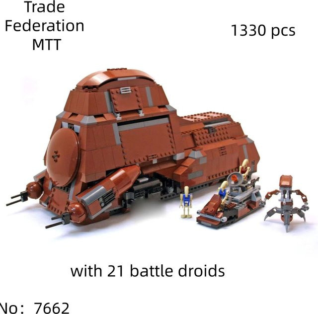 Potdemiel Space Wars Handelsföderation MTT Modell, Bausteine, 1326 Teile - Bild 1