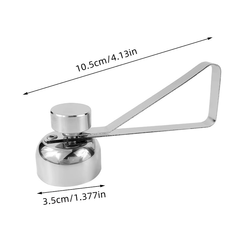 YOCITY Eierschalenöffner aus 304 Edelstahl mit Doppelkopf in Silber - Bild 5