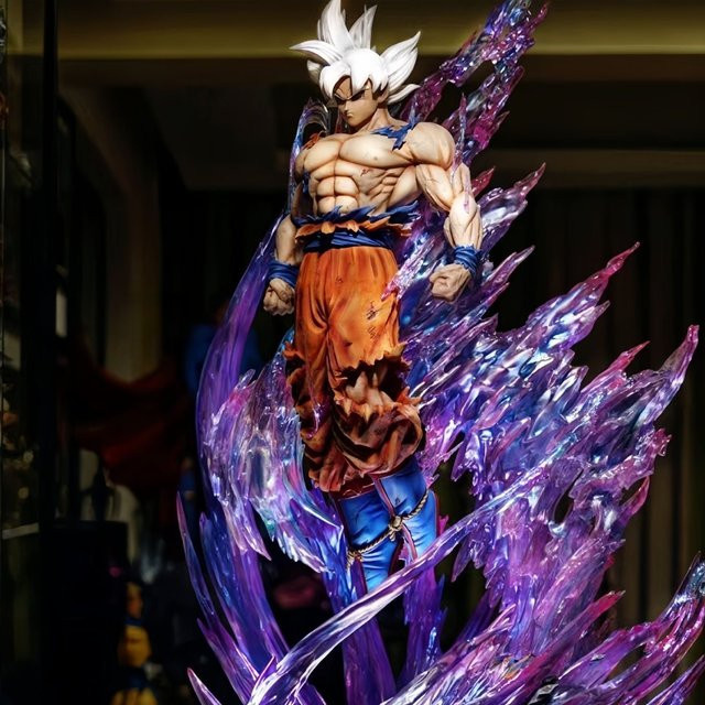 Bandai Dragon Ball Z Goku Ultra Instinct Figur, PVC-Statue, 24cm, ab 14 Jahren - Bild 1