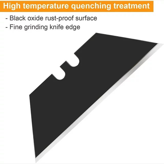 TCraft Ersatzklingen Set für 18mm Snap-Off Utility Messer aus Edelstahl in Silber - Bild 1