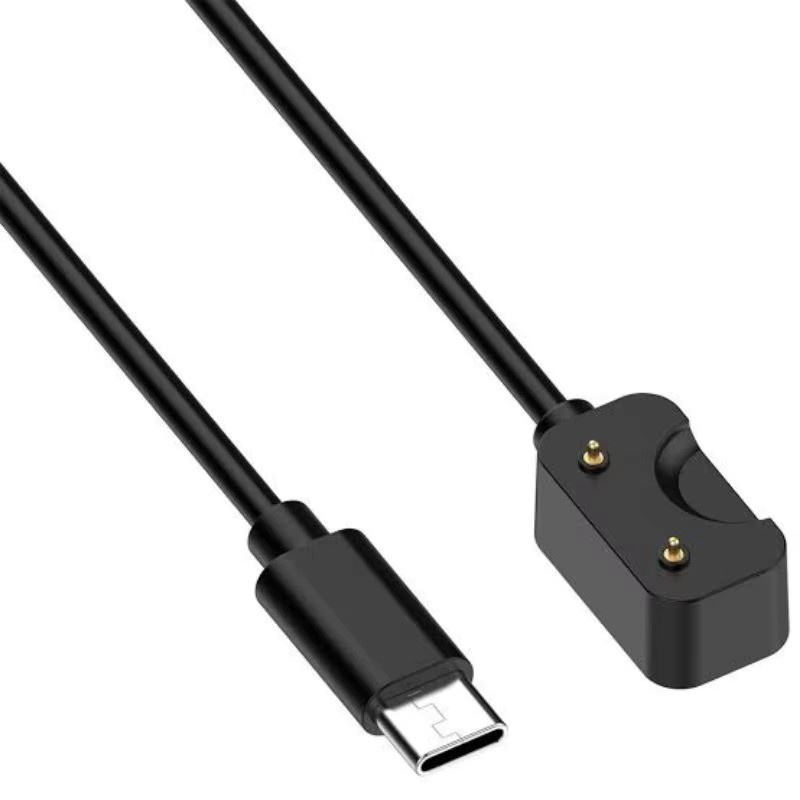Samsung USB-C Ladekabel für Galaxy Fit 3 (SM-R390) Ladestation in Schwarz, 100 cm - Bild 5