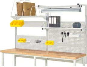 RAU System-Aufbau Komplettset 06 in Grau, Breite: 250 cm - Bild 1