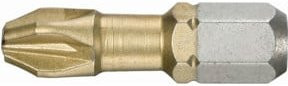 Facom Bit Serie 1 High Perf Phillips PH2 Schraubendreher-Bit in Silber - Bild 1