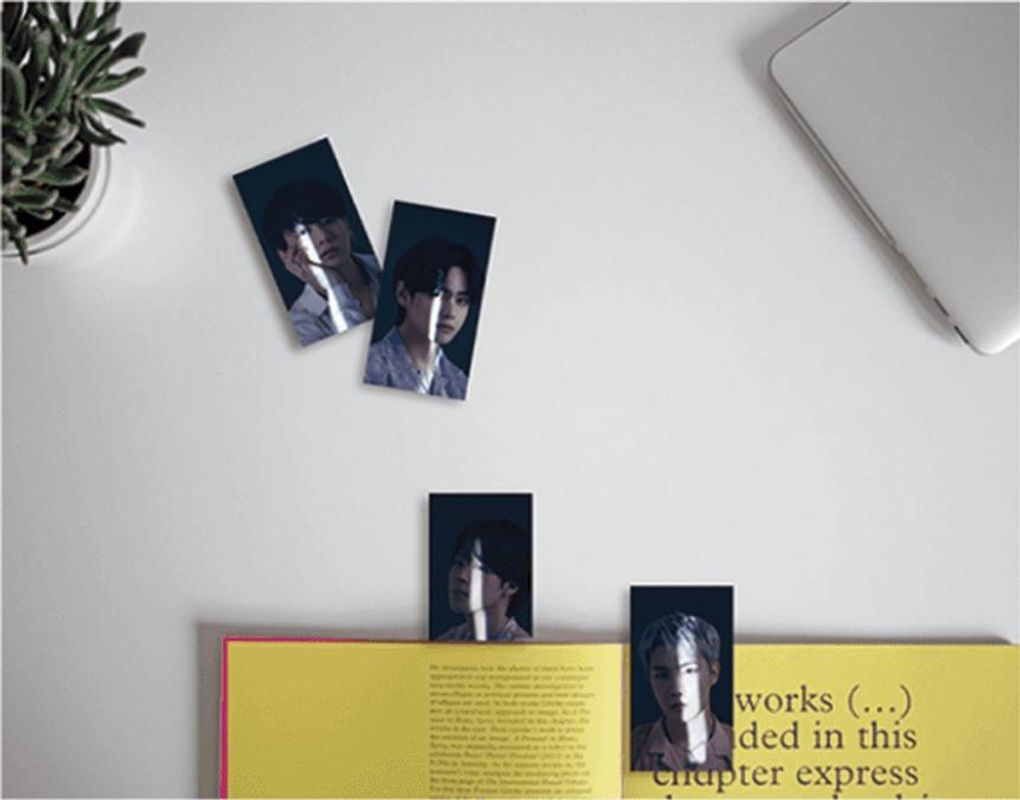 BTS 3D Foto Lenticular Lesezeichen Version 1 mehrfarbig aus Papier - Bild 4